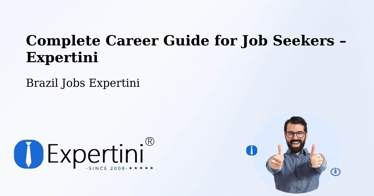 Career Guide for Job Seekers – Condeúba - Condeúba, Brazil Jobs Expertini
