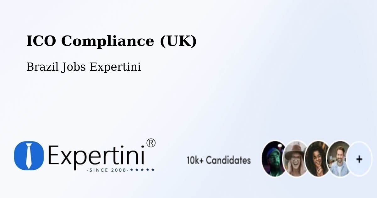 UK Data Protection & ICO Compliance – Condeúba - Brazil Jobs Expertini